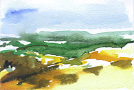 Marokkanische Impression. Aquarell