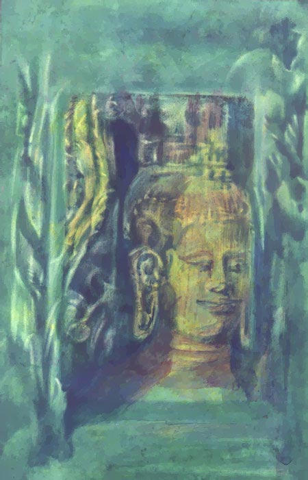 Dvarapala von Banteay Srei, Angkor